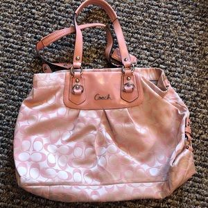 Pink Coach Bag